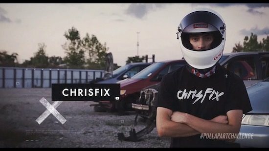 Who is Chrisfix and why doesn't he show his face?