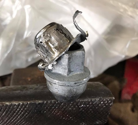 Ford F150 Lug Nuts Swelling