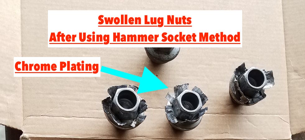 How to Remove Swollen Lug Nuts Ford 